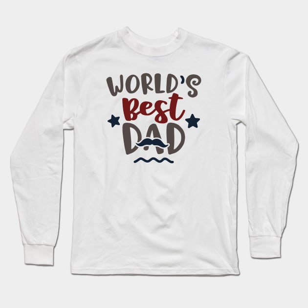 World's Best Dad Long Sleeve T-Shirt by ameristar